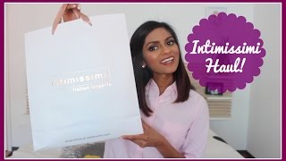 Lingerie amp Pajamas Haul from Intimissimi  Life with Laila [upl. by Aidua855]