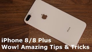 10 Amazing iPhone 8 Tips amp Tricks That You Need To Know [upl. by Wenz51]