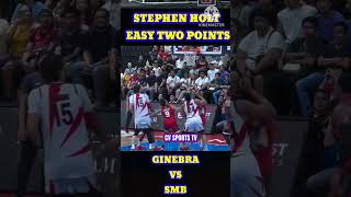 STEPHEN HOLT DRIVE EASY TWO POINTS 💪💪💪💪💪 basketball pbaangatanglaban pba pbasemifinals [upl. by Rasure]