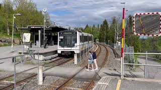 Tbane Oslo Metro Oslo 2022 Norway Sporveien Tbanen Ruter [upl. by Lachish]