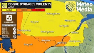 Orages en début de semaine  Prévisions Météo 29 aout 2022 [upl. by Eiramrebma]