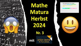 Matura 2024 Nebentermin 1 Herbst Nr 3 Sprachreise [upl. by Alburga]