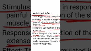 Withdrawal reflex [upl. by Strain143]