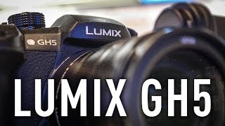 Introducing the LongAwaited Panasonic LUMIX GH5 at CES 2017 [upl. by Chapen]