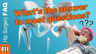 quotIT DEPENDSquot is the answer to most questions about Total Hip Replacement [upl. by Lyrradal]