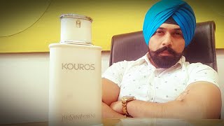 KOUROS Perfume Review  Yves Saint Laurent  Eau De Toilette  Fresh amp Floral Fragrance [upl. by Sirrep]