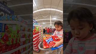 Shop Baby Chloe happily tells Dad she wants cherry juice bag😅 [upl. by Slater]