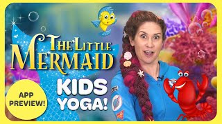 The Little Mermaid  A Cosmic Kids Yoga Adventure Preview ✨🧜‍♀️ [upl. by Arihas198]