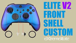 Custom Xbox One Elite Controller Series 2 Front Shell by eXtremeRate [upl. by Ryon]