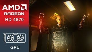 Deus Ex The Fall Gameplay AMD Radeon HD 4870 [upl. by Enelkcaj611]