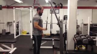 SA Tricep Pull Down [upl. by Flora]