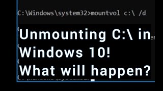 EJECTING C\ in Windows What payloads will unfold [upl. by Stanzel]