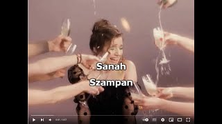 Sanah  Szampan  karaoke [upl. by Ennayoj]