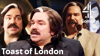 The Very Best of Matt Berry as Steven Toast  Toast of London [upl. by Peyton]