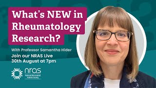 NRAS Live What’s new in Rheumatology Research [upl. by Kusin365]