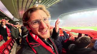 AMERICAN FAN EXPERIENCES LIVERPOOL FC amp ANFIELD FOR THE FIRST TIME [upl. by Aliled]