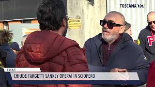 20241108 FIRENZE  CHIUDE TARGETTI SANKEY OPERAI IN SCIOPERO [upl. by Davidoff397]