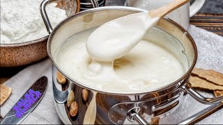 🥛 Aprende a hacer SALSA bechamel y salsa blanca en minutos 🥘 [upl. by Clim]