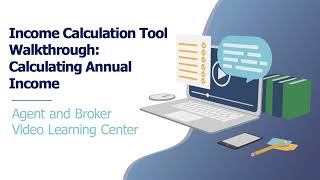 Income Calculating Tool Walkthrough Calculating Annual Income [upl. by Ovida]