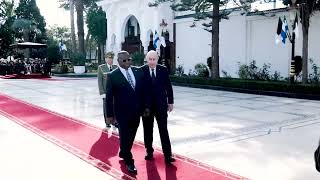 President Julius Maada Bio Continues To Raised The Flag of Sierra Leone in Algeria [upl. by Adam207]