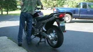 Yamaha FJR1300 No Mufflers [upl. by Conchita964]