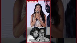 அம்மா பத்தி பேசுறப்போ சட்டுனு கலங்கிய Sridevi மகள் Janhvi Kapoor 🥺 Emotional Video [upl. by Nylrem]