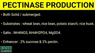 Production Of Pectinase  Industrial amp Microbial Production Of Pectinase [upl. by Claribel864]