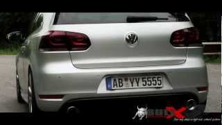 Golf 6 VI 14 TSI BullX GTI Look Exhaust [upl. by Myca]