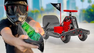 I Built The CHEAPEST Electric GoKart [upl. by Adnilrem]