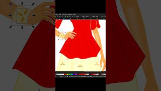 Digital fashion illustration  shortvideo fashion [upl. by Henke]