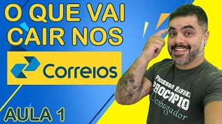 🔴 O QUE VAI CAIR NA PROVA DO CONCURSO DOS CORREIOS 2024 EM MATEMÁTICA Aulão Correios 2024 [upl. by Nelac]