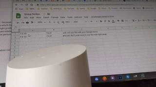 Tasker  Google Assistant Notes to Google Sheets [upl. by Gonnella]