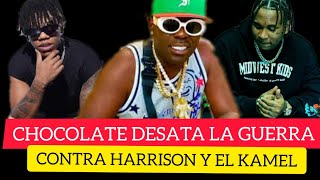 CHOCOLATE MC ARREMETE CONTRA HARRISON Y EL KAMEL [upl. by Eibob]