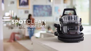 BISSELL SpotClean HydroSteam 3689F3689H  Feature Overview [upl. by Nodroj]