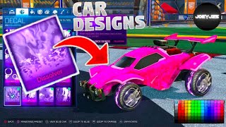 BEST OCTANE DISSOLVER DESIGNS IN ROCKET LEAGUE [upl. by Panaggio]