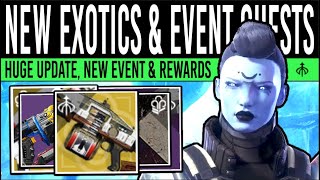 Destiny 2 NEW EVERVERSE EXOTICS amp FREE LOOT Wish 6 Event Quest Prophecy Loot amp Patch 5th March [upl. by Thain]