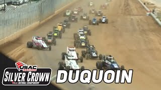 HIGHLIGHTS USAC Silver Crown  Du Quoin State Fairgrounds  69th Ted Horn 100  September 2 2023 [upl. by Wheelwright]