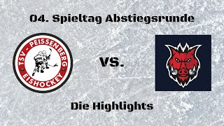 TSV Peißenberg quotEishacklerquot vs EC Pfaffenhofen quotEishogsquot  Die Highlights [upl. by Ytsihc]