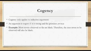 14 Cogency [upl. by Ocsic731]