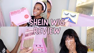 SHEIN WIG TRY ON amp REVIEW [upl. by Eisso822]