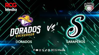 Saraperos Vs Dorados  25 de Abril del 2024 [upl. by Adnohr196]