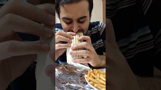 sizzler chicken wrap meal ASMR from dixy chicken NO TALKING wrap sizzler chicken dixychicken [upl. by Igic]