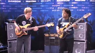 Victor Wooten amp Stu Hamm  Hartke NAMM [upl. by Clava611]