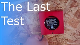 GENT Vigilon Fire Alarm System Test 9  The Last Test [upl. by Cowden]