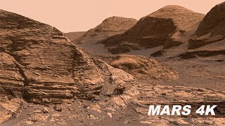 NASA Mars Rover Curiosity  espectaculares panoramas Marte 4K [upl. by Mourant]