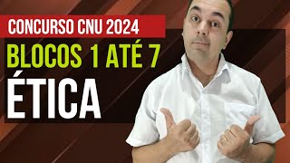 👉 Questões Ética e Integridade da BANCA CESGRANRIO BLOCOS DE 1 ATÉ 7 🙂 CONCURSO CNU 2024 [upl. by Etna]