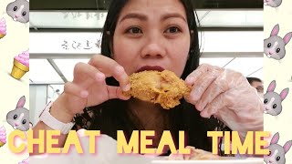 CHEAT MEAL TIME favoritefriedchicken cheatmeal merLaDamaso [upl. by Ennoved]