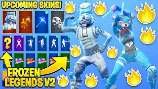 NEW Frozen Legends v2 Bundle Fortnite Skin Concepts [upl. by Tammi331]