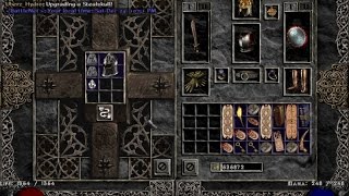 Diablo 2 Upgrading A Stealskull Example [upl. by Novert204]