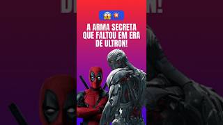 A arma secreta que faltou em Era de ultron shorts [upl. by Grand]